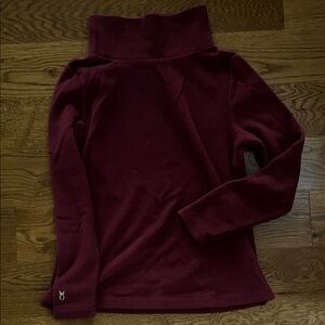 Dudley Stephens Burgundy Turtleneck Sweater M
